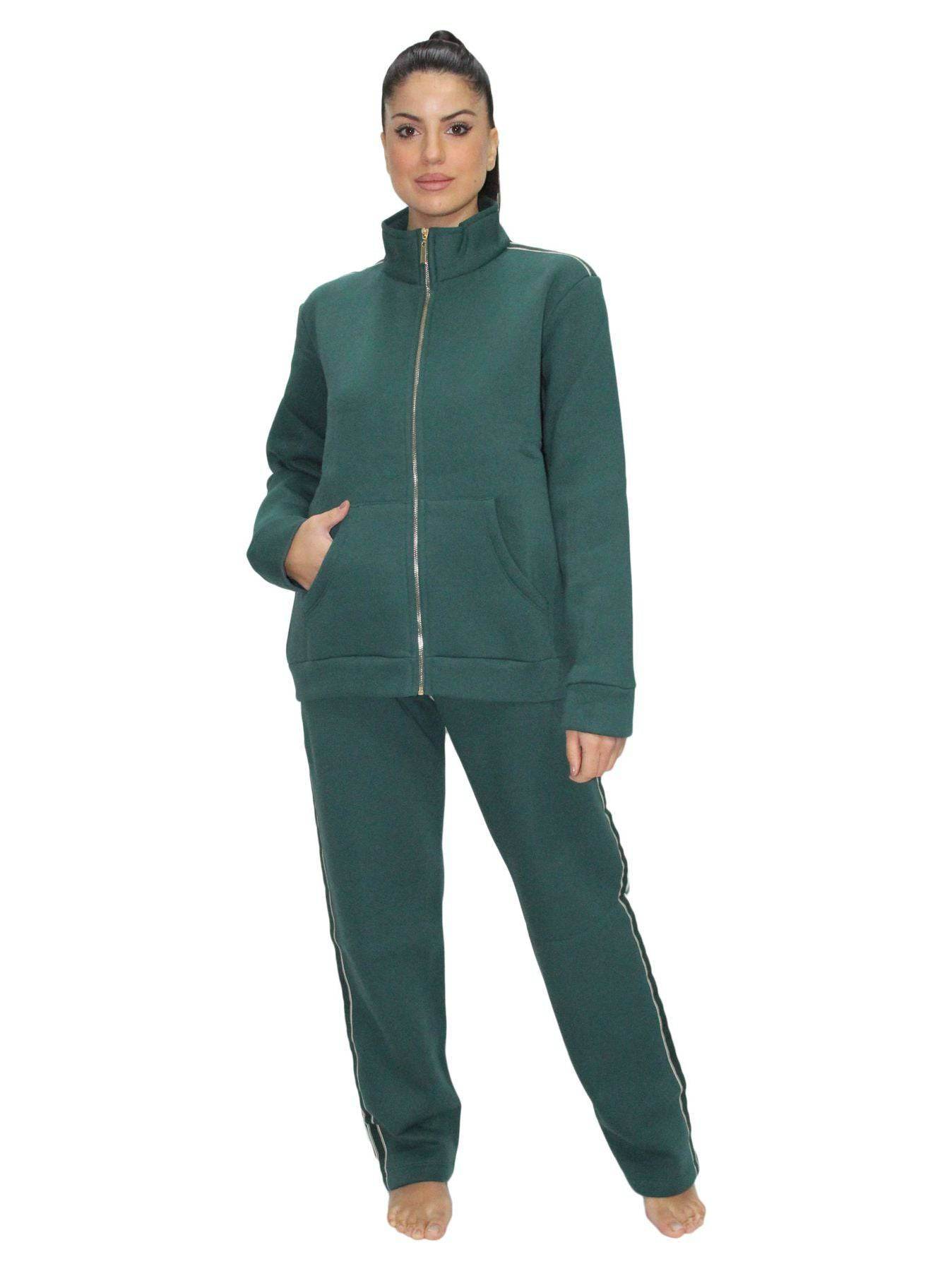 Tuta con zip Donna I2363 Fida - evabiancheria